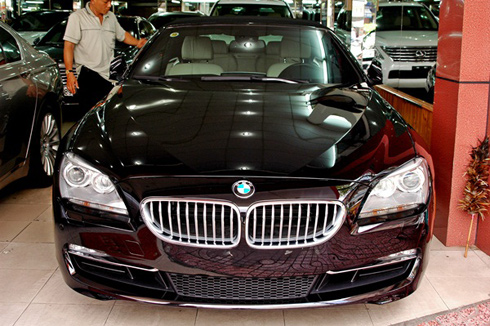 Xe cưới:BMW 650i Mui Trần