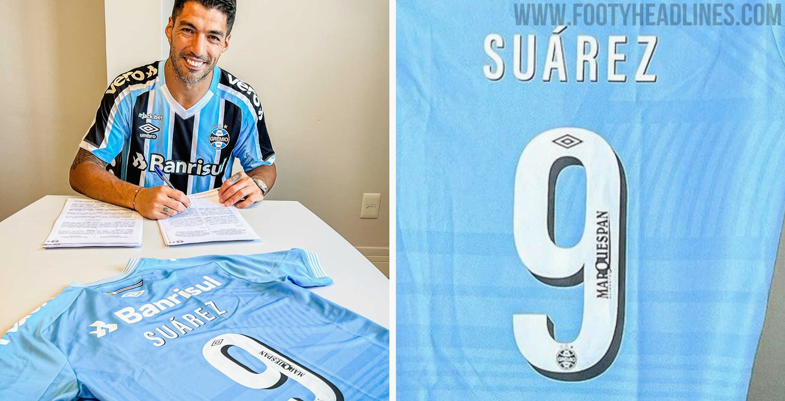 Gremio Sold 1,500 Luis Suarez Kits in Two Days - Footy Headlines