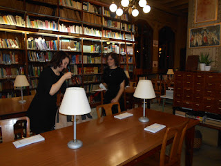 Presentació de la Plaquetona a la Biblioteca de l'Escola del Treball