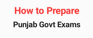 How to Prepare for Punjab Govt Exams