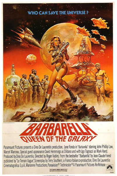 Jane Fonda as Barbarella