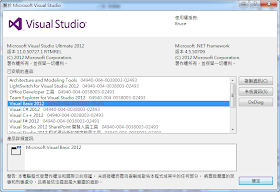 about vs2012