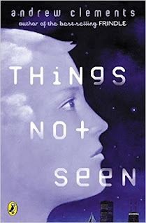 Tween Book Group Reads "Things Not Seen" for May 11, 2017