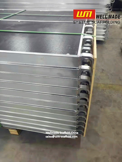 Aluminium Trapdoor Platform for scaffolding ringlock system work with layher allround o ledger parts