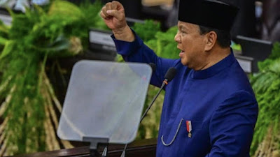 Ramai Prabowo Disebut Pidato Satu Jam Tanpa Teks di Pelantikan, Begini Faktanya