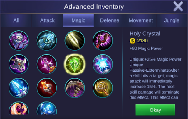 Aurora Best Magic Damage Build item and Ability