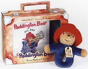 Paddington Bear Board Book and Rattle