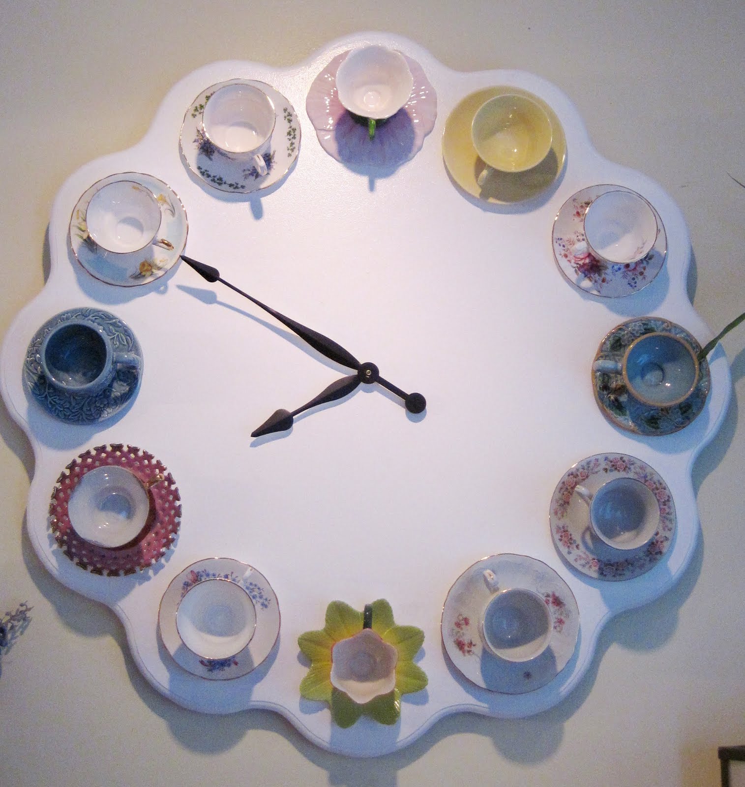 Tea Cup Clock