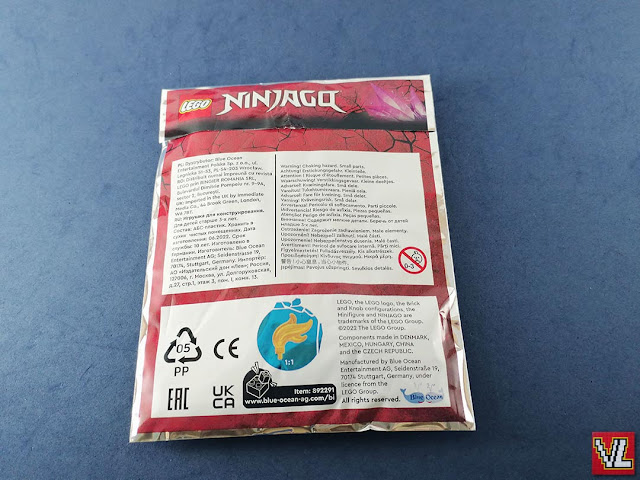 Set LEGO Ninjago Magazine Gift 892291 Golden Dragon Kai (Kai Dragão Dourado)