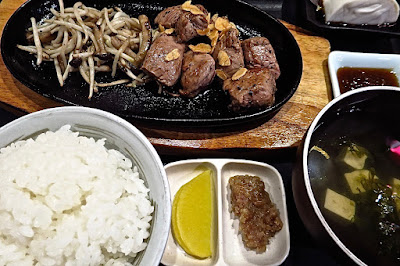 Nirai Kanai, cubic steak teishoku