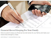 Financial Record Keeping ..