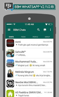 BBM Mod Whatsapp V2.11.0.18 Apk For Android Terbaru 2016