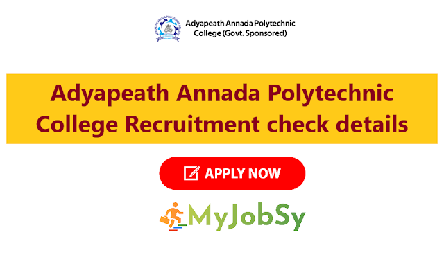Adyapeath Annada Polytechnic College Recruitment - myjobsy
