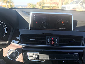 Infotainment and HVAC in 2020 BMW X1 xDrive28i