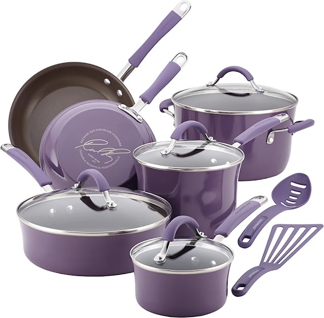 Cookware pots and pans set