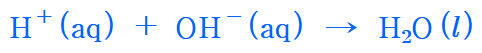 acid base net ionic equation