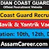 Indian Coast Guard Navik & Yantrik Recruitment 2021 – 350 Vacancy