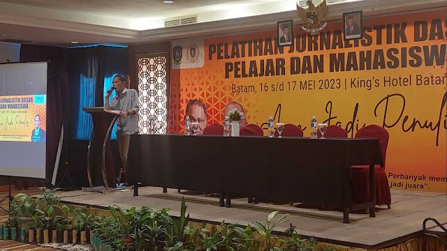 JMSI Kepri Ajak Pelajar dan Mahasiswa Ikuti Pelatihan Jurnalistik