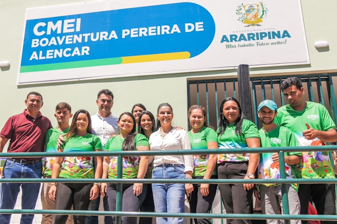 Araripina: Prefeito Pimentel entrega Unidade de Saúde e Centro Municipal de Educação Infantil no Sítio Santana