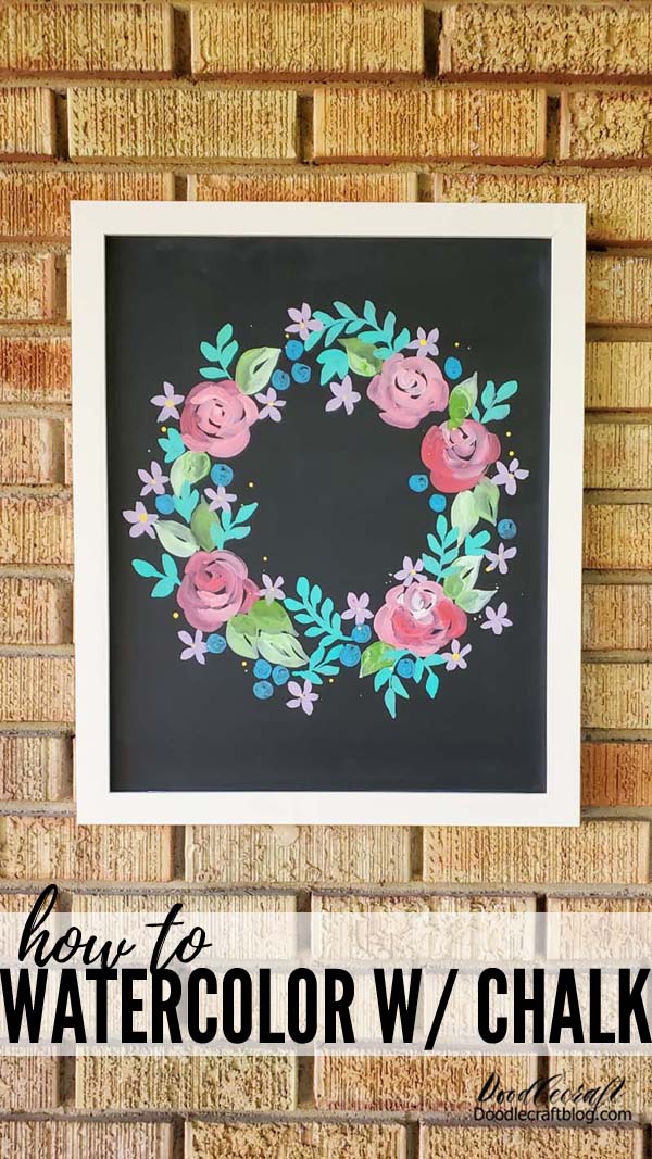 How To Stencil A Chalkboard With Chalkboard Markers