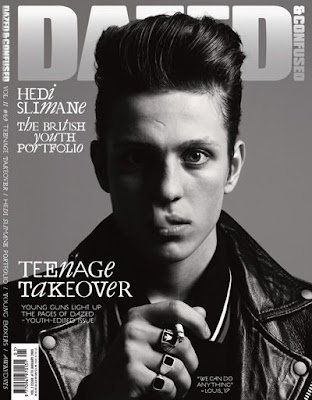 For the January Youth issue of Dazed Confused photographer Hedi Slimane 