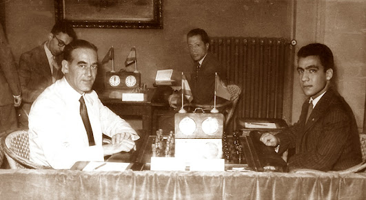 Partida de ajedrez Esteve Pedrol – Daniel de Oliveira, 1951