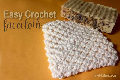 crochet facecloth