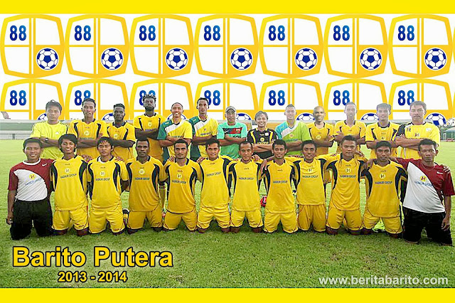 Poster pemain  Barito Putera Indonesia Super League 2014