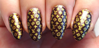 Louis Vuitton Nails