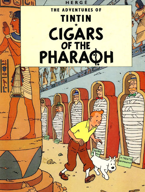 The adventures of TINTIN : Cigars of the pharaoh