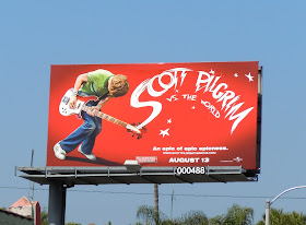 Scott Pilgrim vs The World billboard