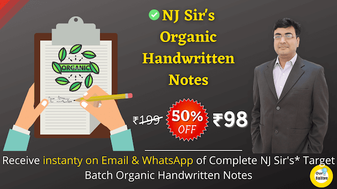 [PDF] Get NJ Sir HandWritten Notes | Target Batch