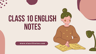Jkbose Class 10 english Notes