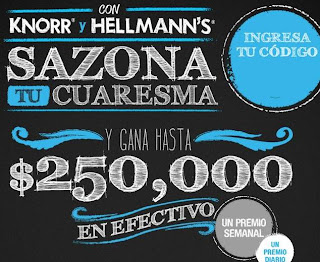 concurso promocion mexico 2013 knorr hellmanns gana 250mil pesos, celulares, tablets, mp3 reproductores