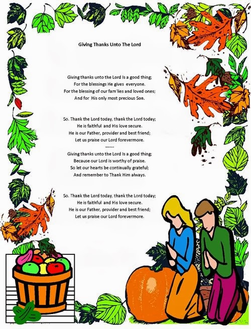 Best Thanksgiving Blessings Poems