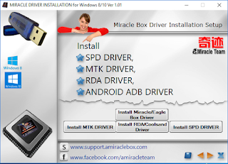 Download Miracle Box All Drivers Installation for Windows 64bits and 32bits free 2020