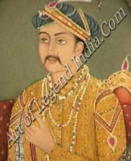 Second Battle of Panipat painting of Akbar