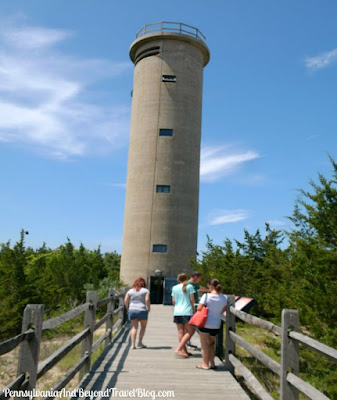 World War II Lookout Tower Museum and Memorial in Cape May, New Jersey