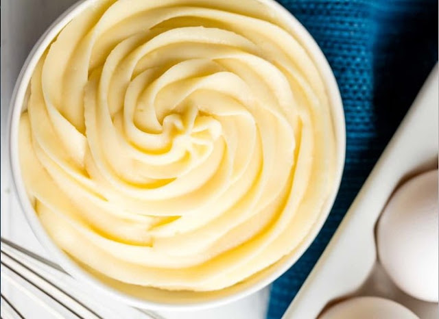 Vanilla Cream Cheese Custard #easy #desserts
