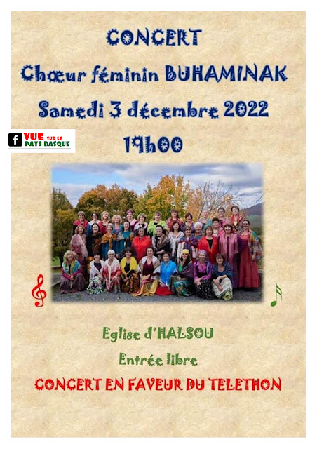 Concert du choeur de femmes Buhaminak