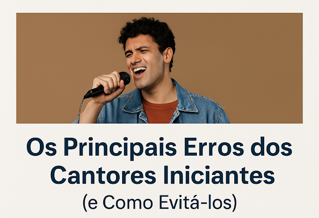 Os Principais Erros dos Cantores Iniciantes (e Como Evitá-los)