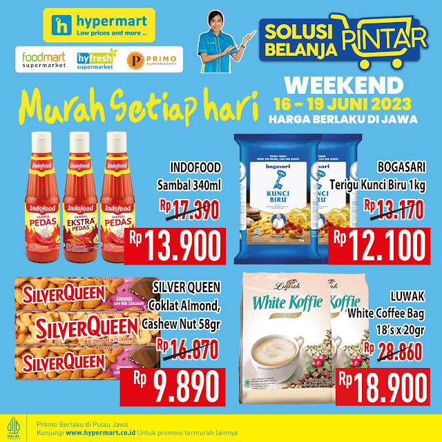 Katalog Hypermart Periode 16 - 19 Juni 2023 : Ada Softener 900 ml Hanya 9 Ribuan