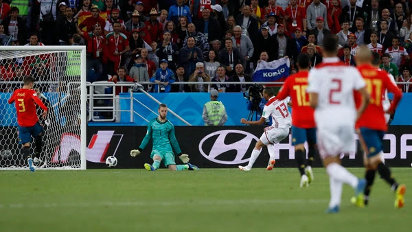 España igualó con Marruecos y clasificó primero del Grupo B