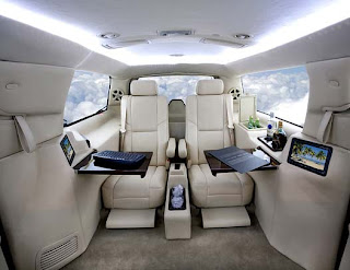 luxury car interior