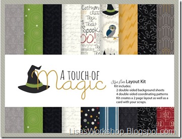 Kiwi Lane - A Touch of Magic- perfect for Halloween & Harry Potter Layouts!