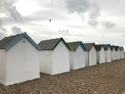 February walk along Goring Beach, West Sussex