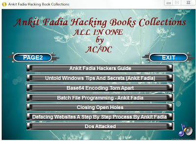  Download Ankit Fadias Hacking E Book Collections Free