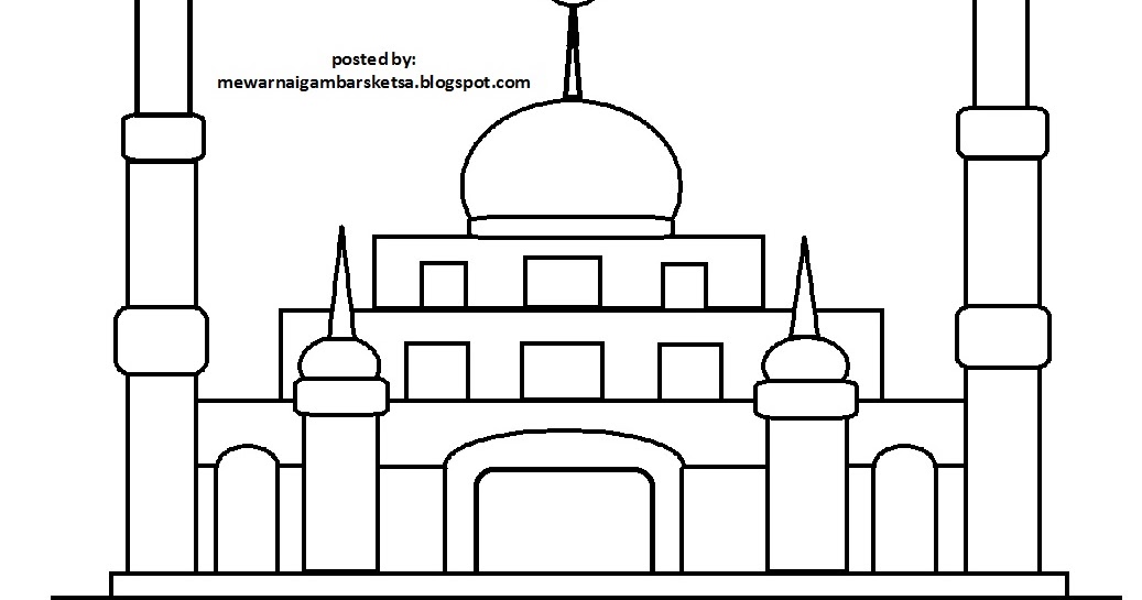 Gambar Masjid Kartun Gampang : Vector Gambar Masjid Kartun Png
