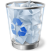 Where is the recycle bin and how to clear recycle bin
