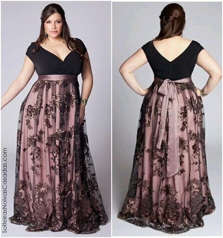 vestidos de festa plus size